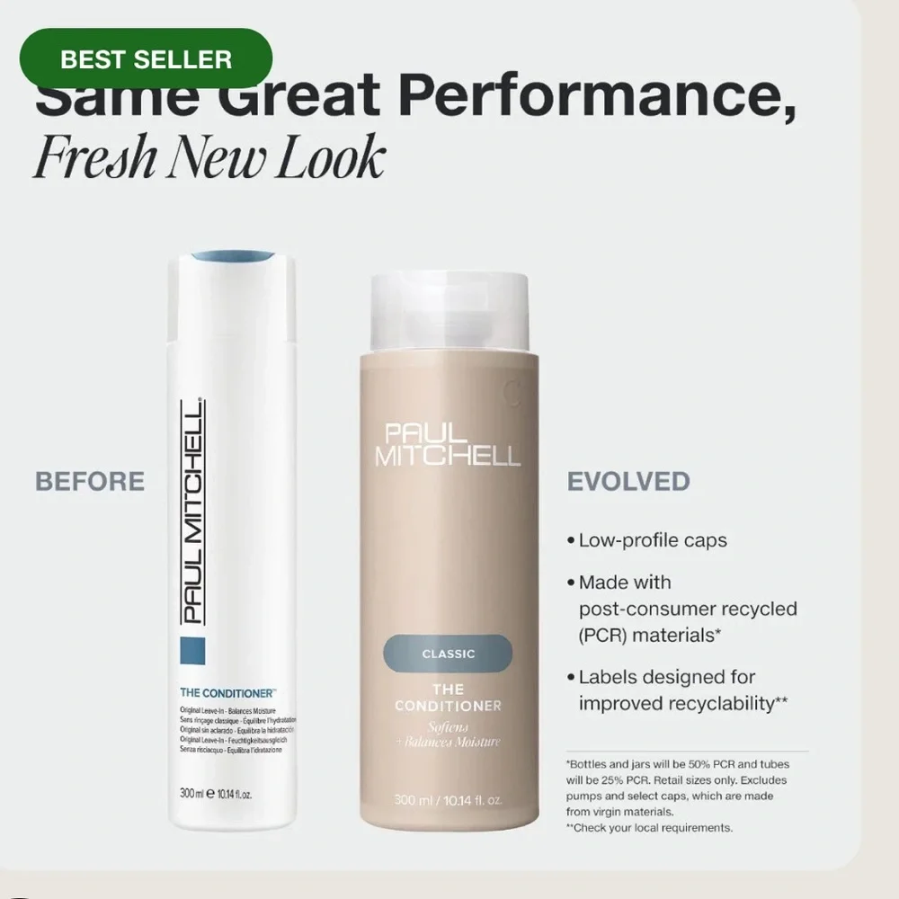3 Bottles Of The Best Paul Mitchell Classic Hair Care Trio CONDITIONER & Shampoo